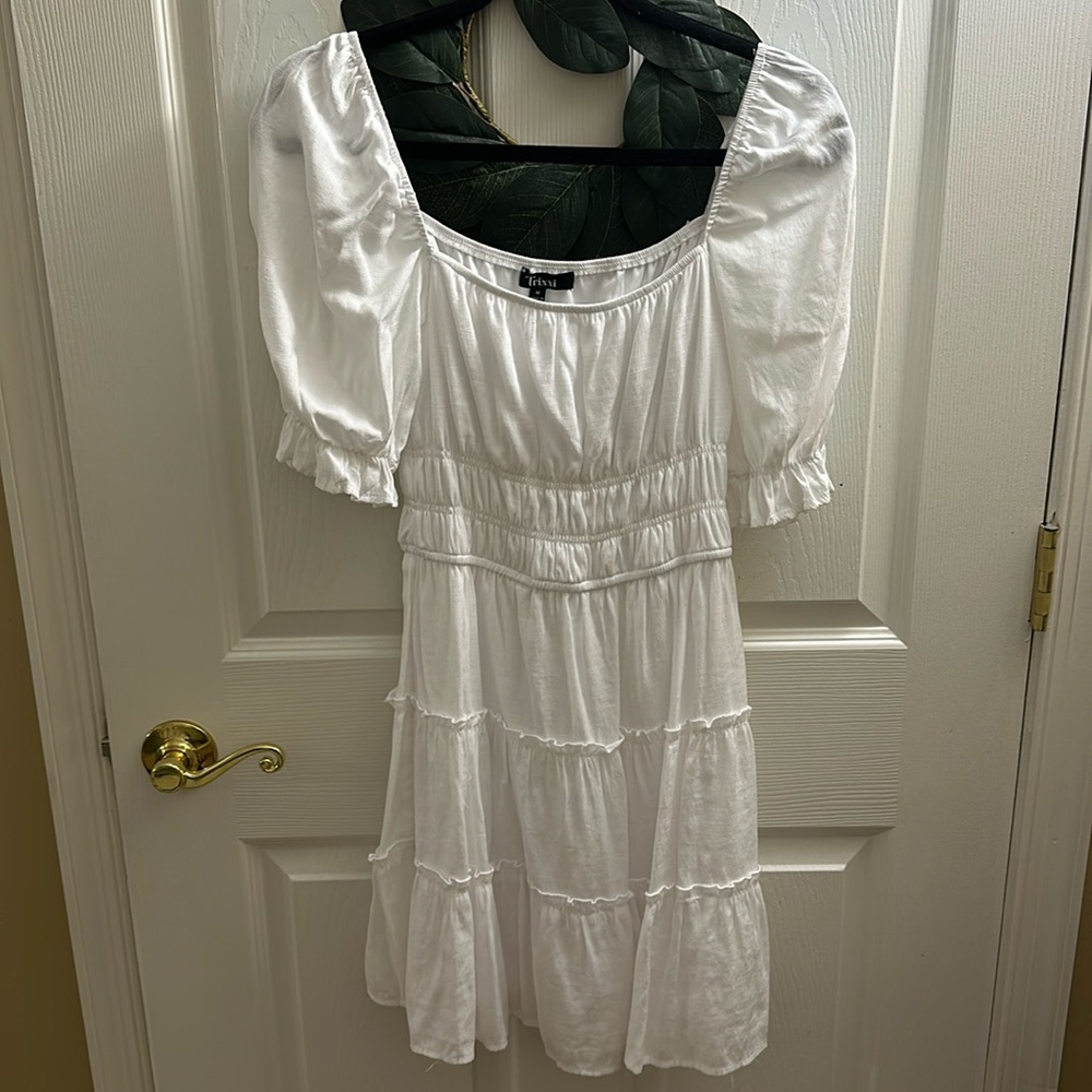 Trixxi white mini dress
